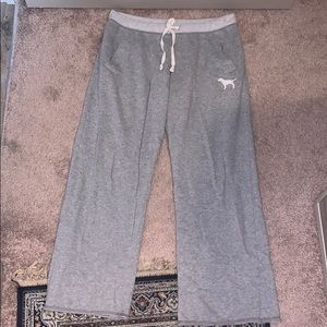 Grey sweatpants
